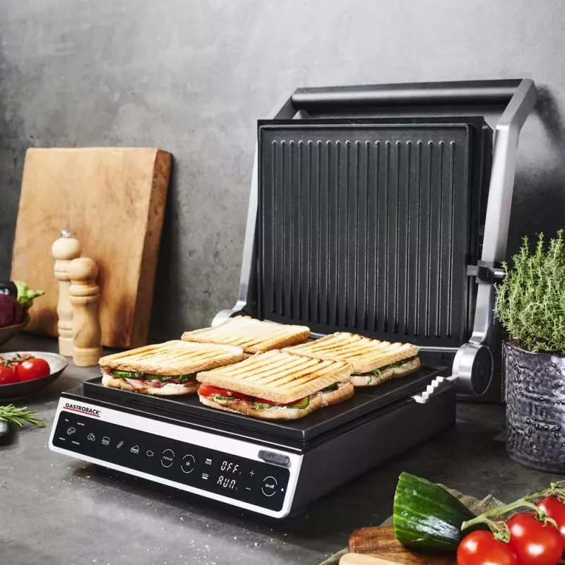 Elektrinis kepsnių grilis Gastroback Design BBQ Advanced Smart, 2100 W