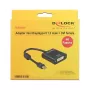 Vaizdo kabelio adapteris DeLOCK 62605 Mini DisplayPort į DVI-I 0,2 m