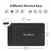 Grafinė planšetė XP-Pen DECO 01 V3 – 5080 lpi, 254 x 158,75 mm, juoda, USB (laidinis ir belaidis)