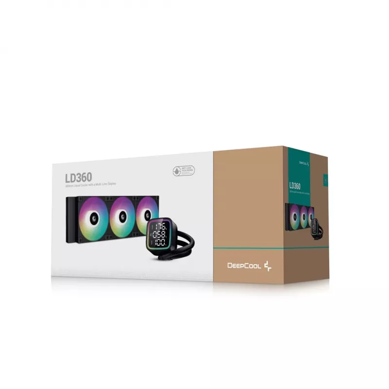 Vandens aušintuvas DeepCool LD360 12 cm Juodas