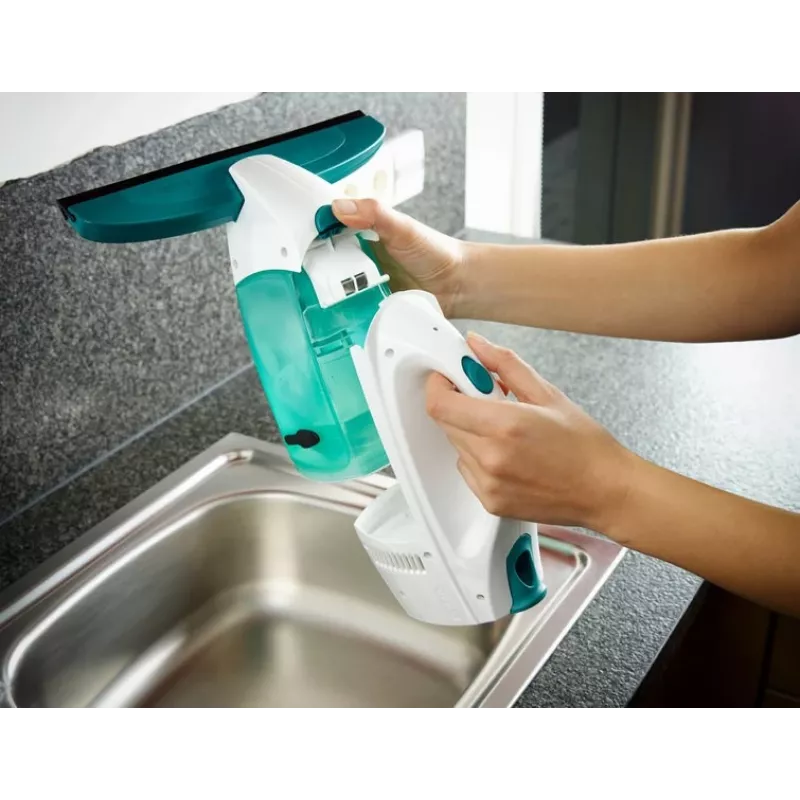 Leifheit langų siurblys Dry&Clean su rankena ir šluostės šepetėliu 51003