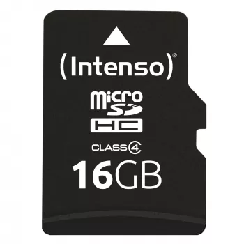Atminties kortelė Intenso 16GB MicroSDHC Class 4 3403470
