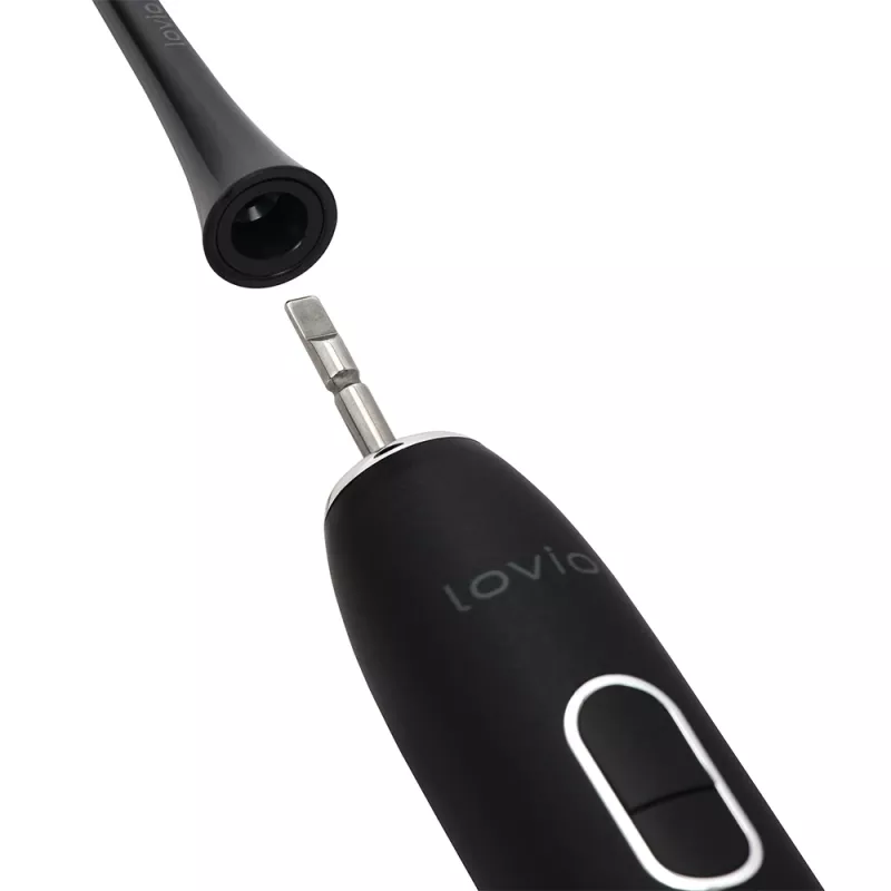 Lovio LVTB124BK SonicProtect PRO juodas – soninis dantų šepetėlis