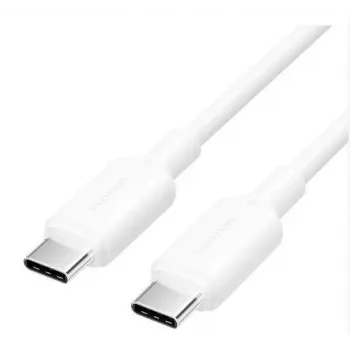 Laidas USB-C į USB-C 2m baltas Trcwh Vention
