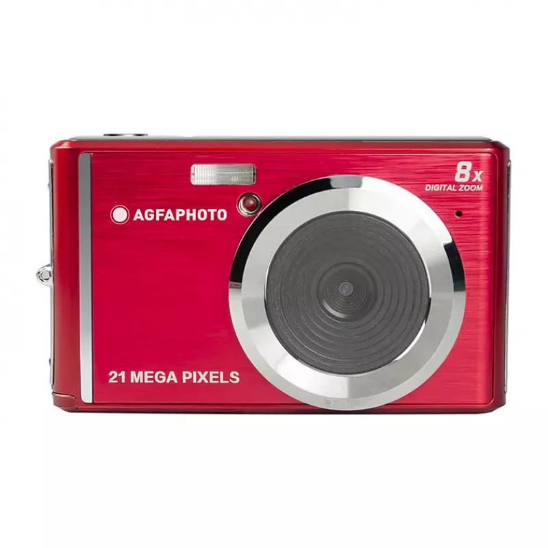 Kompaktiška kamera AgfaPhoto Realishot DC5200 21 MP CMOS 5616 x 3744 pikseliai Raudona