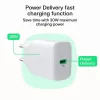 Green Cell PowerSource Solo30 30W USB-C maitinimo adapteris baltas