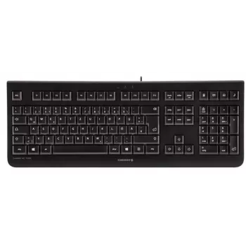 CHERRY KC 1000 klaviatūra Home USB Swiss Black