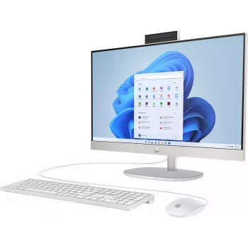 HP 24-cr0006ng - Viskas viename - Ryzen 5 7520U / 2,8 GHz - RAM 16 GB - SSD 512 GB NVMe - Radeon 610M - 1GbE, Wi-Fi 6, Bluetooth 5.3 - WLAN: 802.11a/b/g/n/ac/ax
