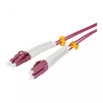 Synergy 21 LWL-2-Faser-Patchk. 0.5mtr.LC-LC 50/125um OM4 AD 2mm flexible Knickschutztülle - Multimode-Faser - 0,5 m