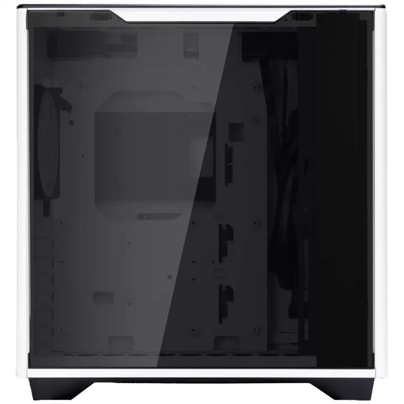 InWin A5 Midi-Tower su grūdintu stiklu - balta