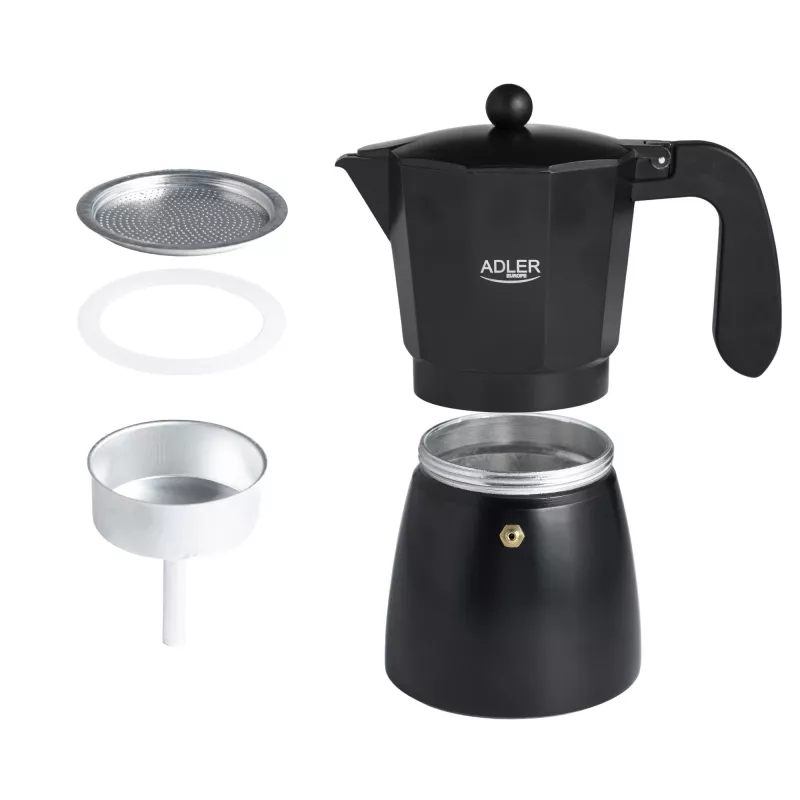 Adler Espresso kavos virimo aparatas AD 4429 juodas