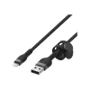 Belkin CAA010BT2MBK USB-C į Lightning laidas, 2 m, juodas