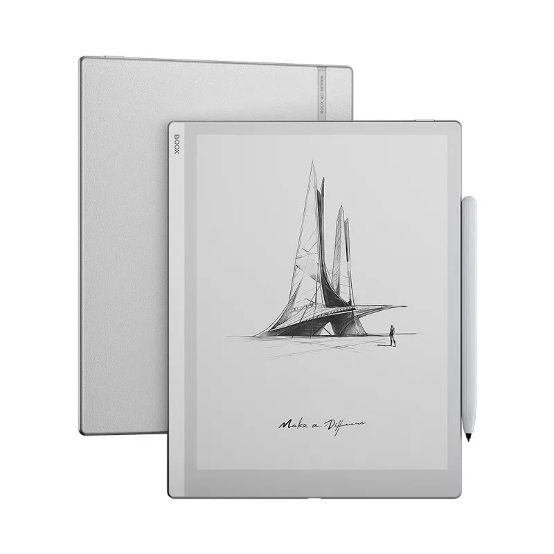 Planšetė Onyx BOOX GO 10.3 – 10,3 colio E-Ink planšetė, 2480×1860, 4 GB RAM, 64 GB atminties, Android 12, rašiklis, Wi‑Fi 5, Bluetooth 5.0, balta