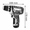 Bosch GSR 10,8-2-LI Professional gręžtuvas-suktuvas 10,8 V, 30 Nm, 10 mm griebtuvas