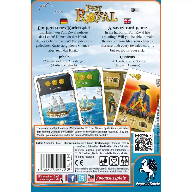 Stalo žaidimų kortų žaidimas Pegasus 18114G