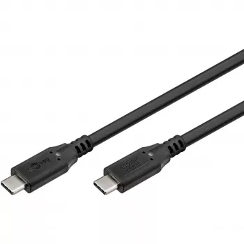Goobay 74191 USB kabelis juodas