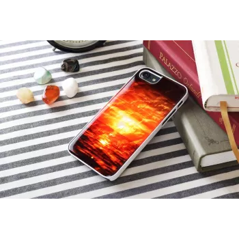 Apsauginis dėklas iKins Apple iPhone 8 / 7 — Sunset Black