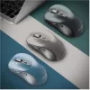 Belaidė pelė YENKEE YMS2010BE dviejų režimų ergonomiška, 2,4 GHz USB imtuvas + Bluetooth 5.1, 4 lygių DPI 1000–3200, 6 mygtukai