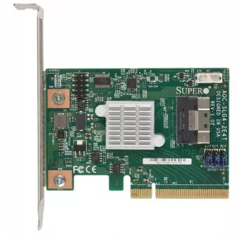 Supermicro – NVMe Retimer valdiklis – PCIe 4.0 – Low-Profile – PCIe 4.0 x8 – skirtas A+ Server 2124, SuperServer Ultra SYS-220, ULTRA SuperServer SYS-220, SYS-620