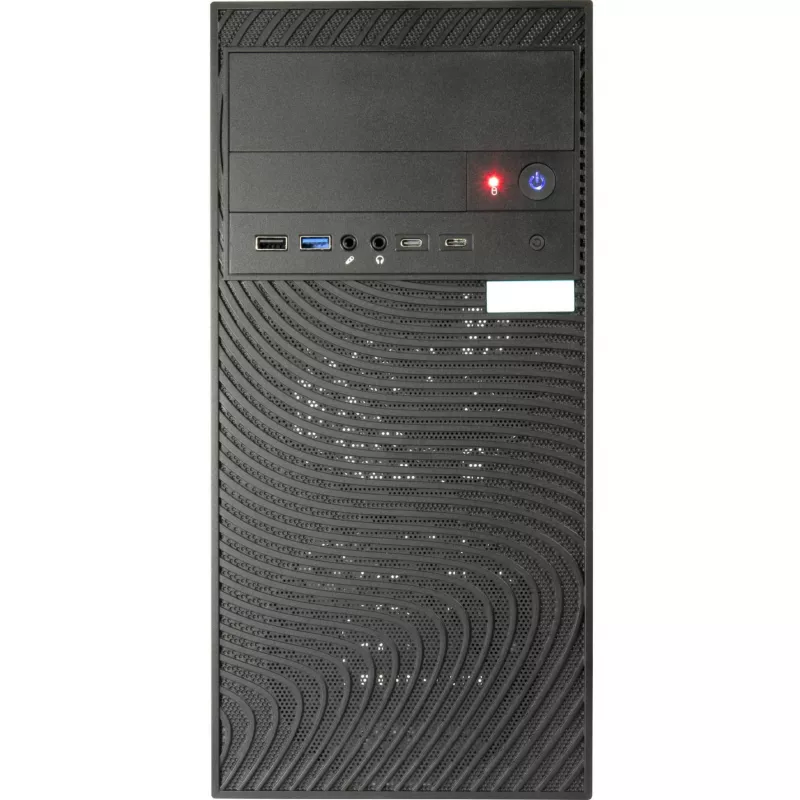 Korpusas Inter-Tech IT-6516 Ripple juodas (Micro ATX)