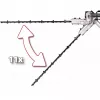 Einhell krūmapjovė / stiebinis pjūklas GC-HC 90/2046 T