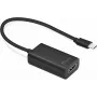 UMP-HDMI4K USB Type-C į HDMI4K adapteris juodas 20cm kabelis