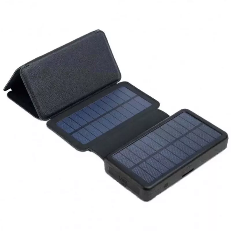 Nešiojama baterija PowerNeed ES20000B 20000 mAh – 2x USB 5V/2A, 9W, atspari vandeniui, juoda, 370 g