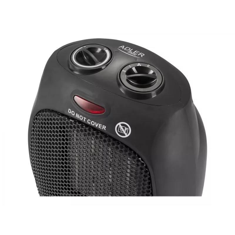 Adler AD 7702 elektrinis ventiliatorinis šildytuvas, nerūdijantis plienas, 1500 W