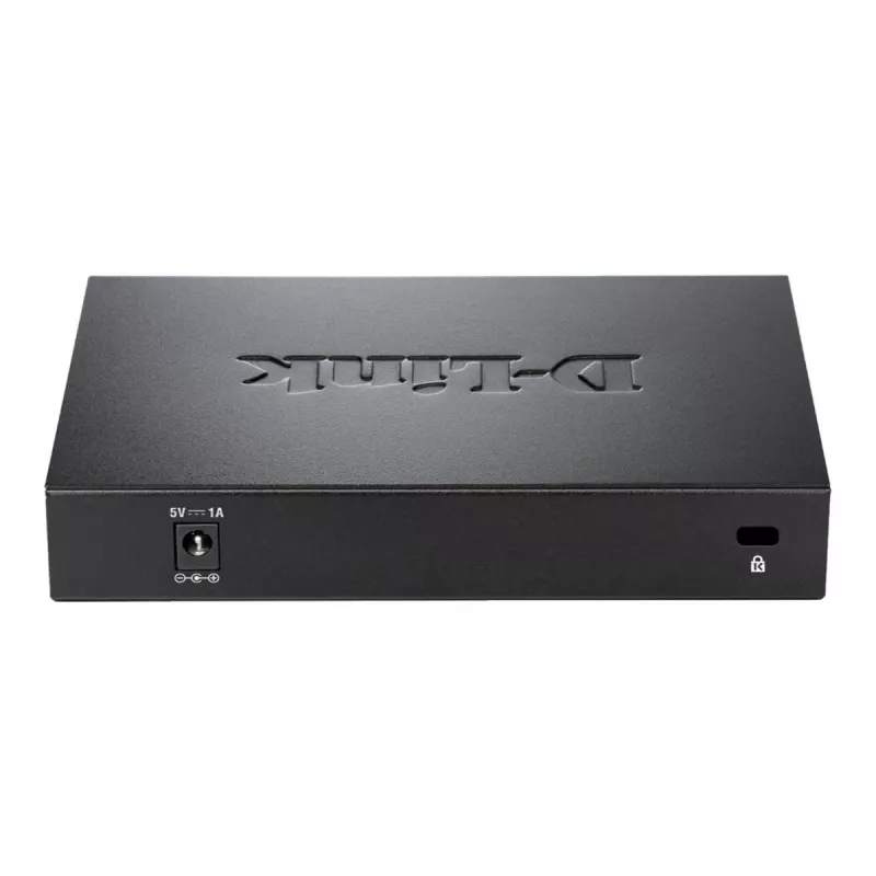 D-Link DES-108 juodas 8 prievadų Fast Ethernet jungiklis