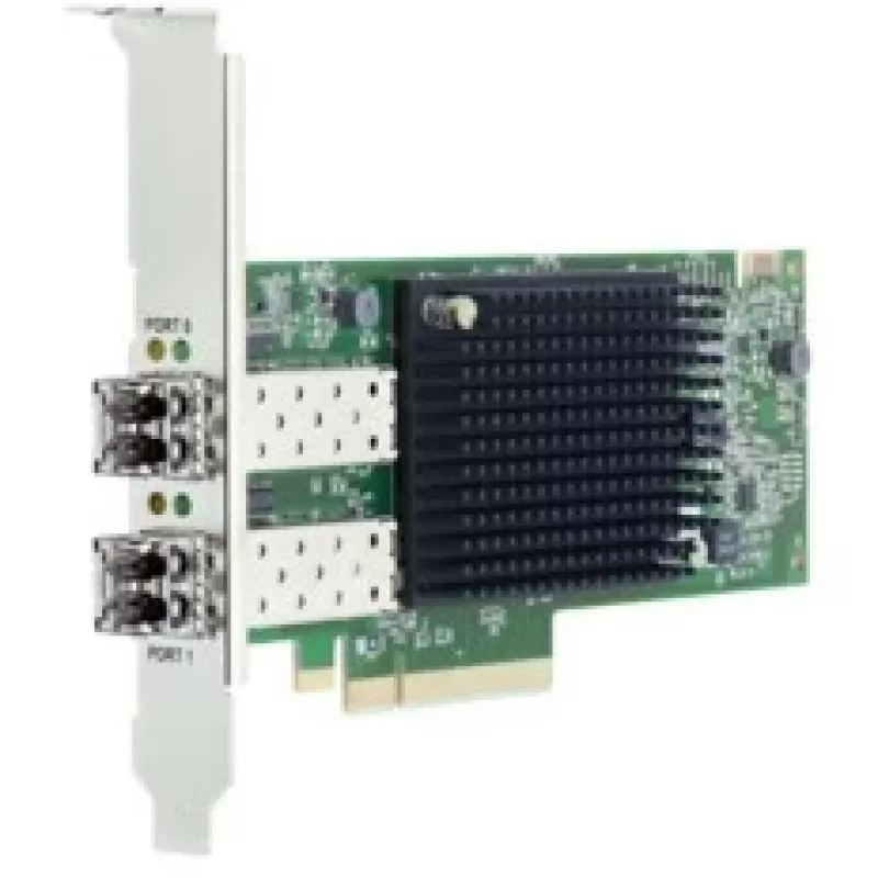 Brocade Emulex LPE35002-M2 – Pagrindinės magistralės adapteris – PCIe 4.0 x8 žemo profilio – 32 Gb/s Fibre Channel 7 kartos (trumpoji banga) 2 prievadai
