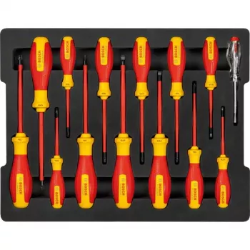 Bosch Professional VDE atsuktuvų rinkinys, mišrus, 14 dalių (1600A02NF9)