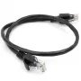 Laidas Cat5E UTP, 0,5 m, juodas