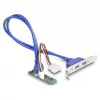 DeLOCK 61065 Vidinė USB 3.2 Gen 1 M.2 adapterio plokštė