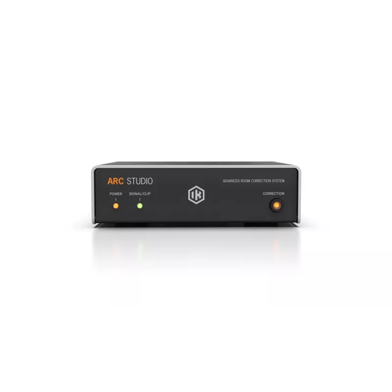 Monitorėliai IK Multimedia ARC Studio IP-ARC-STUDIO-IN, 50 W, 50 Ω, 24 bit / 96 kHz, juodi, 465 g