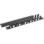 Lanview 1U 48,30 cm (19 inch) stumdomas kabelių dangtis RAO400BL