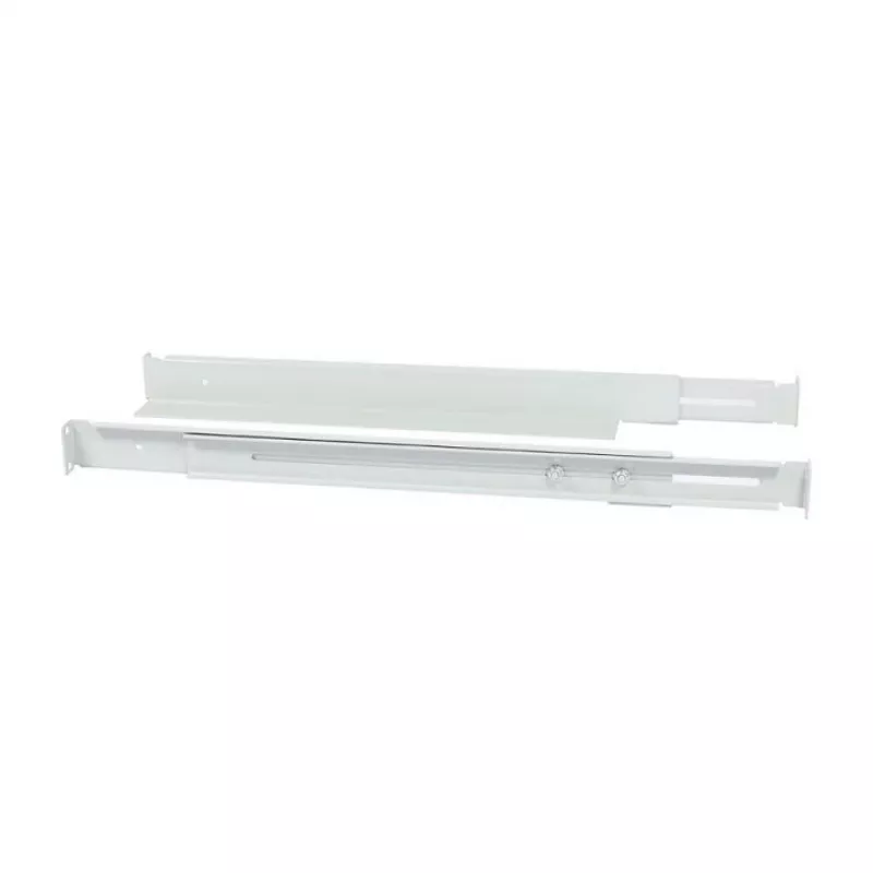 ALLNET reguliuojamo ilgio L formos bėgelis 502–849 mm šviesiai pilkas, pora