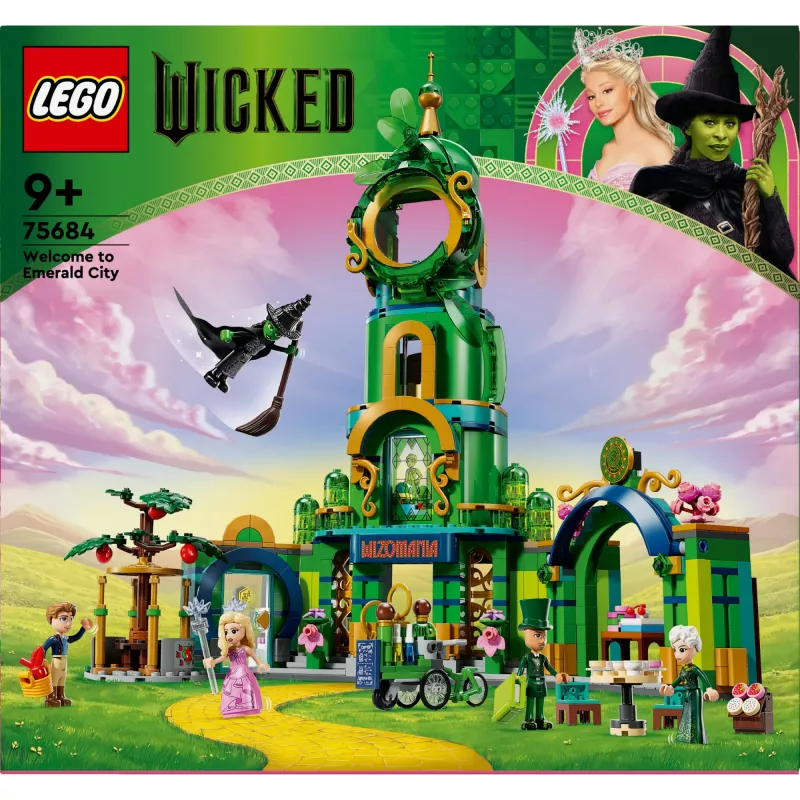 LEGO Bricks Wicked 75684 Sveiki atvykę į Smaragdinį miestą