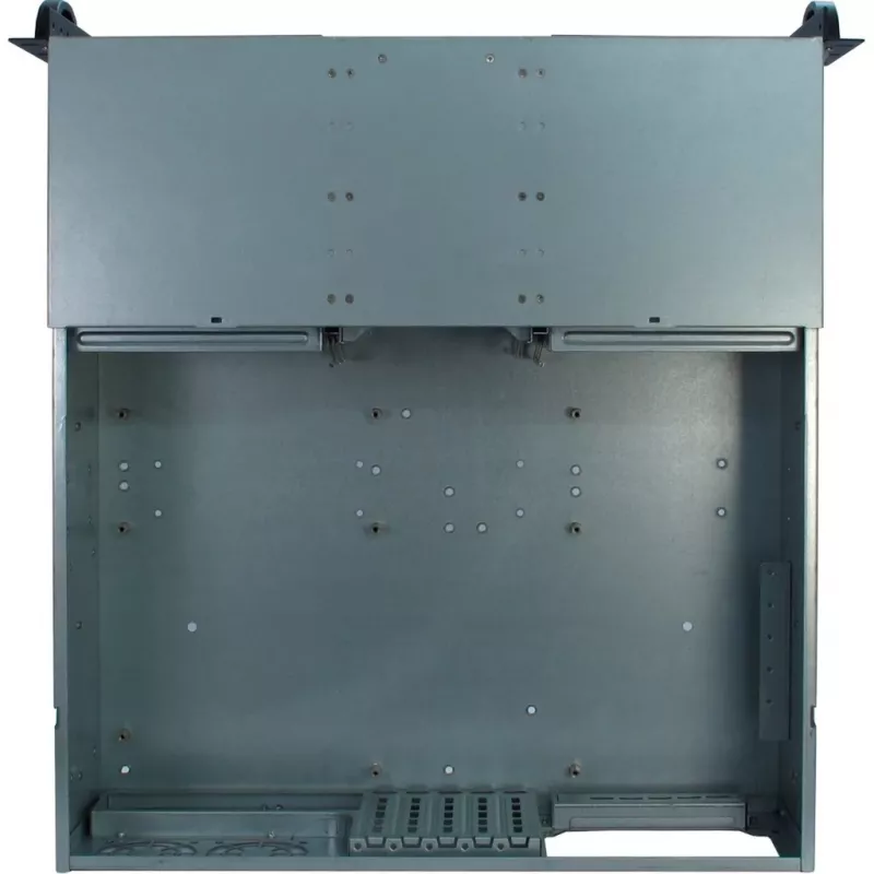 Inter-Tech 3U-30248 Rack Black, Nerūdijantis plienas