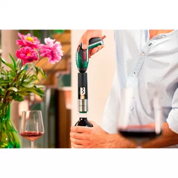 Bosch 1600A001YD universalus atidarytuvas juodas, nerūdijantis plienas