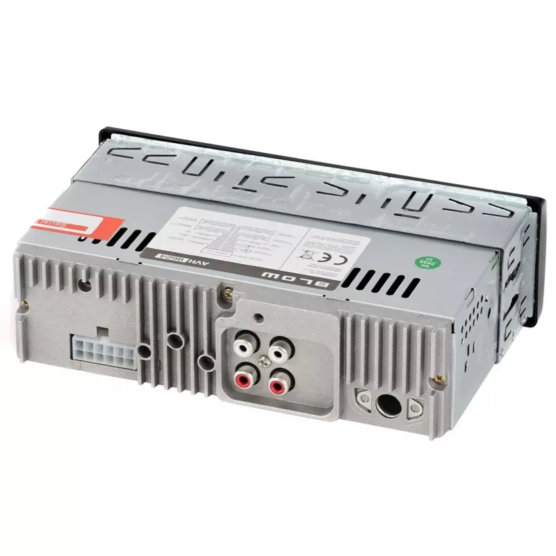 Automagnetola BLOW AVH-8624 — FM RDS, 45W RMS, Bluetooth, USB, MicroSD, AUX, LCD ekranas, nuotolinio valdymo pultas, juoda