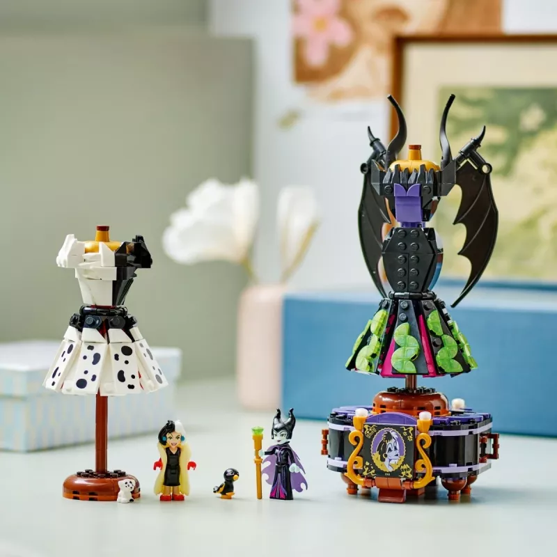LEGO DISNEY 43262 Maleficent's ir Cruella de Vil's suknelės
