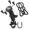 RAM Mounts X-Grip telefono laikiklis su vairo U formos varžtų pagrindu