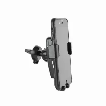 Automobilinis laikiklis telefonui su belaidžiu QI įkrovikliu 10W Gembird EG-TA-CHAV-QI10-01