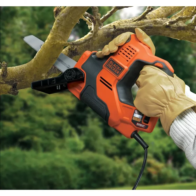Black & Decker RS890K-QS pjūklas stūmoklinis 2700 spm 500 W Juoda, Oranžinė