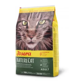 Sausas kačių ėdalas JOSERA NatureCat Adult Paukštiena ir Lašiša 2 kg, be grūdų, 33% baltymų, 20% riebalų