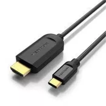 HDMI į USB-C laidas Vention CGUBF 1 m — HDMI (vyriškas) į USB-C (vyriškas) vaizdo/duomenų