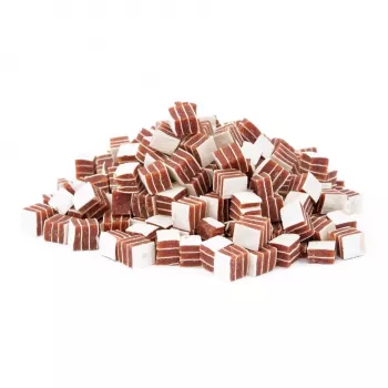 PETITTO Minkšti sumuštiniai su ėriena ir žuvimi – šunų skanėstas – 500 g