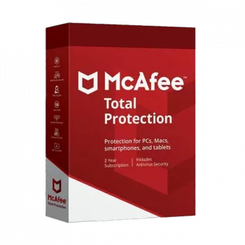 McAfee Total Protection - 5 įrenginių / 2 metai, Global