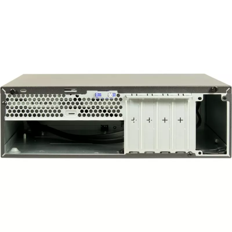 Korpusas Inter-Tech S-331 Desktop, Mini-ITX / Micro ATX, juodas