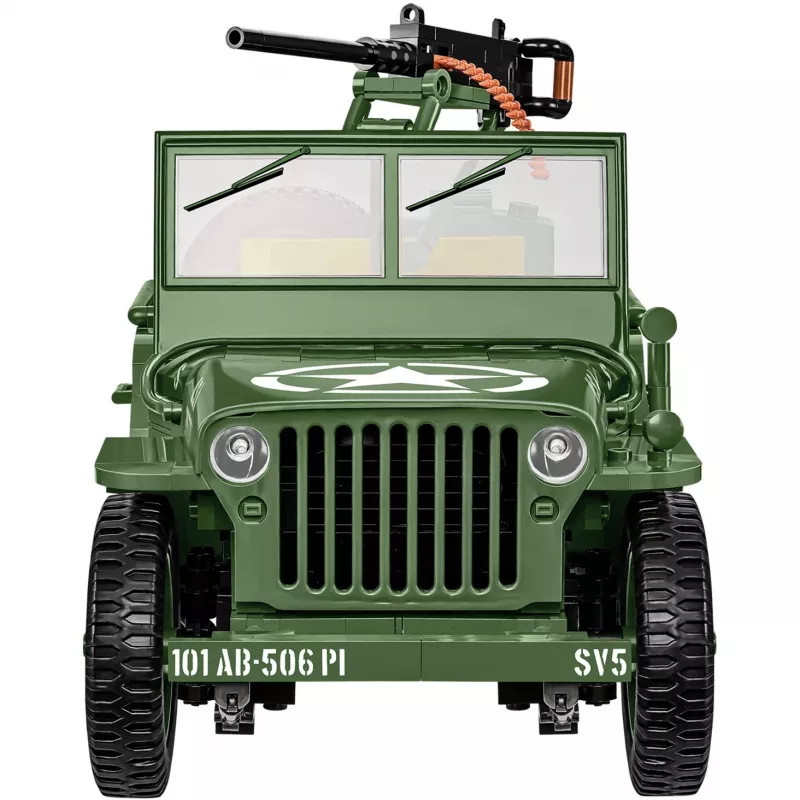 Cobi COBI-2805 Willys MB statomasis konstruktorius, 1207 detalių, serija Historical Collection, plastikas, 10+